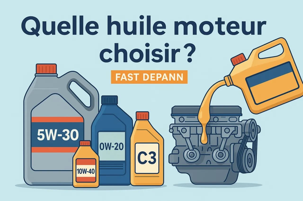 Meilleure huile moteur diesel : FAP, 5W30, ACEA Évitez les erreurs !